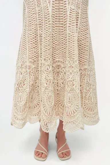 Simkhai Florence Embroidered Midi Dress | Thumbnail 5 Simkhai Florence Embroidered Midi Dress | Thumbnail 5