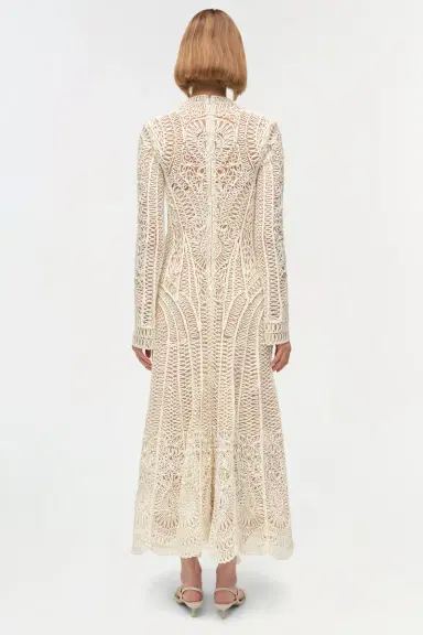 Simkhai Florence Embroidered Midi Dress | Thumbnail 7 Simkhai Florence Embroidered Midi Dress | Thumbnail 7