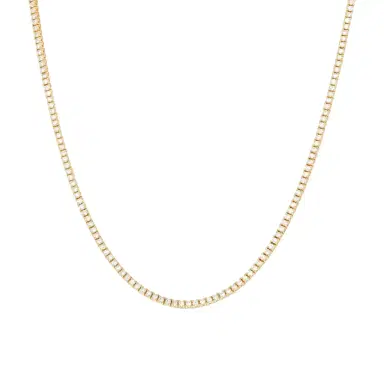 Ina Mar Ina Mar 18K Yellow Gold Diamond 3.20ct.twd. Tennis Necklace by The Solist | Thumbnail 1