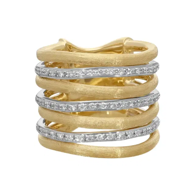 MARCO BICEGO Marco Bicego Confetti Gemme 18K Yellow & White Gold Ring Sz. 6.5 by The Solist