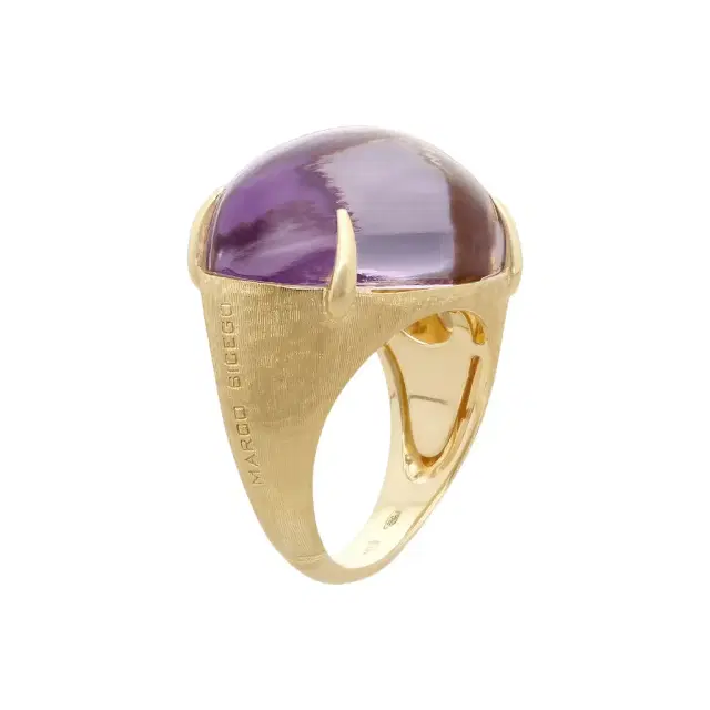 MARCO BICEGO Marco Bicego Confetti Gemme 18K Yellow Gold Light Amethyst Ring Sz. 7 by The Solist
