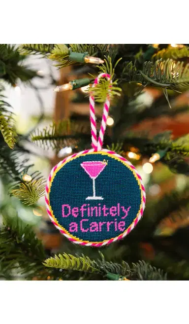 Furbish Studio Carrie Needlepoint Ornament | Thumbnail 2 Furbish Studio Carrie Needlepoint Ornament | Thumbnail 2