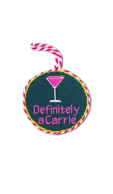 Furbish Studio Carrie Needlepoint Ornament | Thumbnail 1 Furbish Studio Carrie Needlepoint Ornament | Thumbnail 1