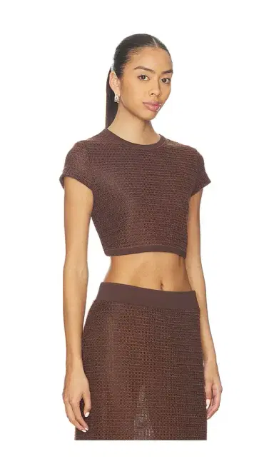 Simkhai Lidie Short Sleeve Top | Thumbnail 2 Simkhai Lidie Short Sleeve Top | Thumbnail 2