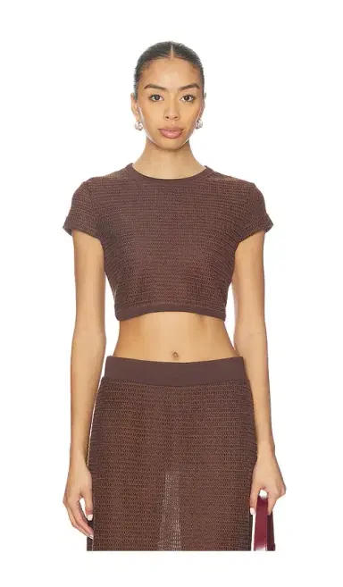Simkhai Lidie Short Sleeve Top | Thumbnail 1 Simkhai Lidie Short Sleeve Top | Thumbnail 1