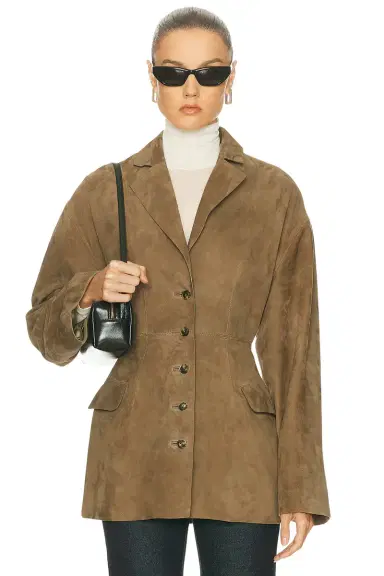 EAVES Salta Suede Jacket | Thumbnail 3