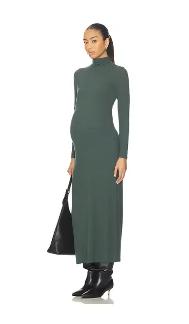 Hatch The Softest Rib Turtleneck Dress | Thumbnail 1