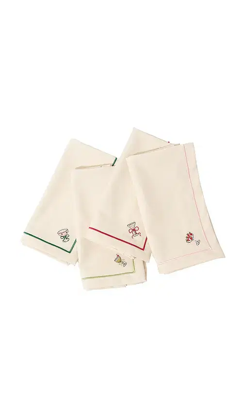 Cheers Dinner Napkins Set Of 4