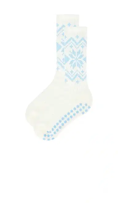 WellBeing + BeingWell WellBeing + BeingWell Fair Isle Grip Sock | Thumbnail 2 WellBeing + BeingWell WellBeing + BeingWell Fair Isle Grip Sock | Thumbnail 2