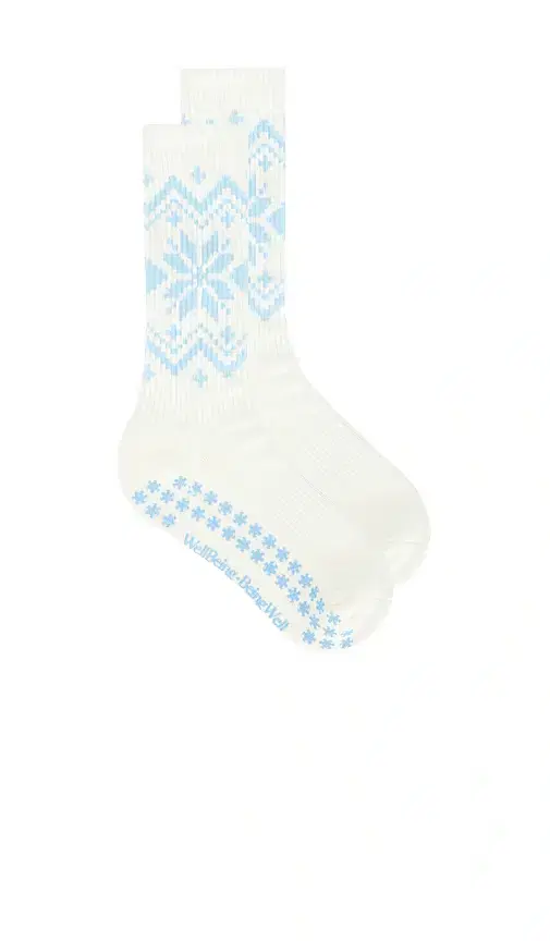 WellBeing + BeingWell WellBeing + BeingWell Fair Isle Grip Sock