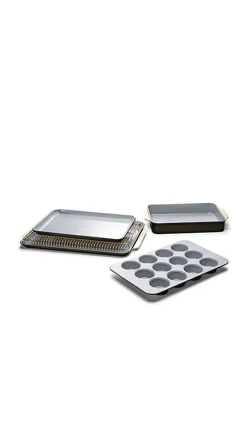 Caraway Non-toxic Ceramic Non-stick Half Bakeware Set