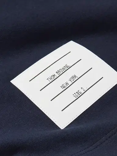 Thom Browne Logo-Appliquéd Cotton-Jersey T-Shirt - Men | Thumbnail 6