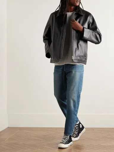 A.PRESSE Straight-Leg Selvedge Jeans - Men | Thumbnail 2 A.PRESSE Straight-Leg Selvedge Jeans - Men | Thumbnail 2