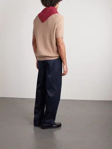 Polo Ralph Lauren Logo-Embroidered Ribbed Cotton Polo Shirt - Men | Thumbnail 4 Polo Ralph Lauren Logo-Embroidered Ribbed Cotton Polo Shirt - Men | Thumbnail 4