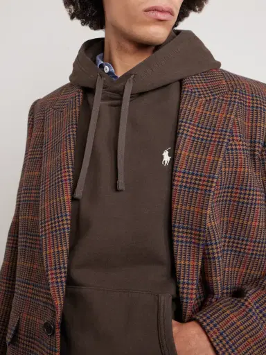 Polo Ralph Lauren Logo-Embroidered Cotton-Jersey Hoodie - Men | Thumbnail 5