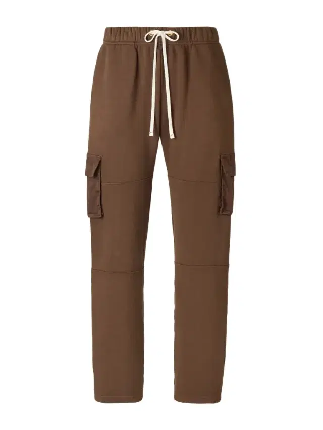 Heavyweight Straight-Leg Structured-Fleece Cotton-Jersey Drawstring Cargo Trousers - Men