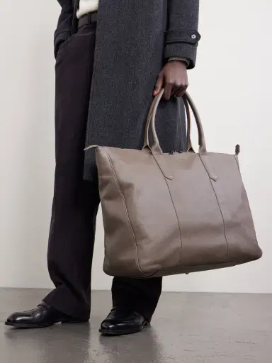 Canali Leather Weekend Bag - Men | Thumbnail 2