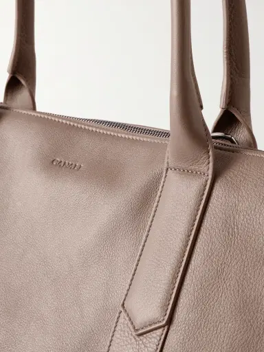 Canali Leather Weekend Bag - Men | Thumbnail 4
