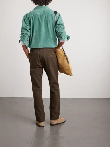Polo Ralph Lauren Convertible-Collar Cotton-Corduroy Shirt - Men | Thumbnail 4