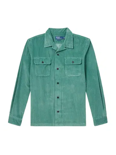 Polo Ralph Lauren Convertible-Collar Cotton-Corduroy Shirt - Men | Thumbnail 1