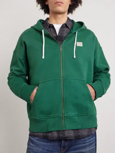 Polo Ralph Lauren Cotton-Jersey Zip-Up Hoodie - Men | Thumbnail 3