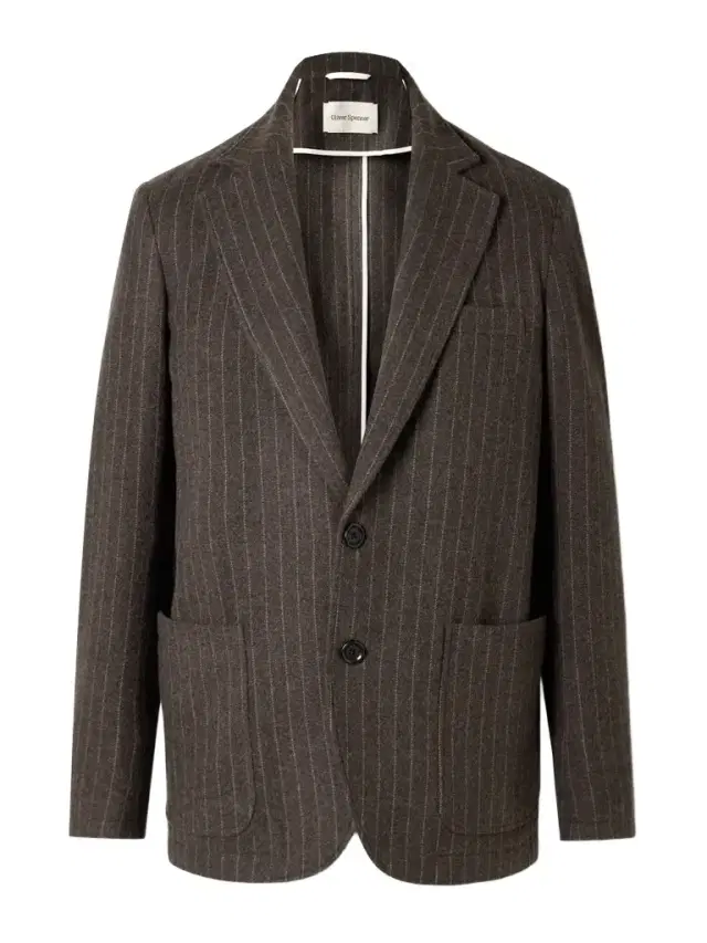 Westbury Pinstriped Wool-Felt Blazer - Men