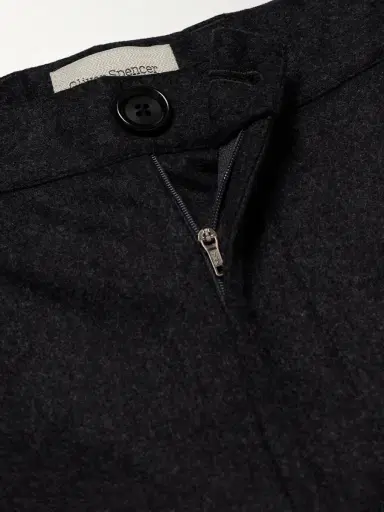 Oliver Spencer Morton Straight-Leg Pleated Cotton-Blend Suit Trousers - Men | Thumbnail 6