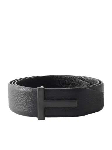 Tom Ford 4cm Full-Grain Leather Belt - Men | Thumbnail 1 Tom Ford 4cm Full-Grain Leather Belt - Men | Thumbnail 1