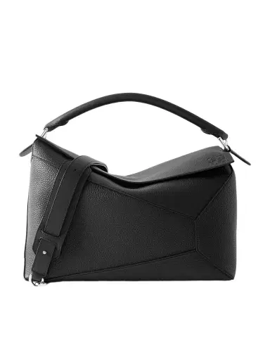 Loewe Puzzle Edge Large Logo-Debossed Full-Grain Leather Messenger Bag - Men | Thumbnail 1 Loewe Puzzle Edge Large Logo-Debossed Full-Grain Leather Messenger Bag - Men | Thumbnail 1
