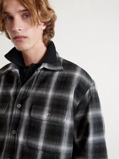 Our Legacy Moss Checked Cotton-Flannel Shirt - Men | Thumbnail 5
