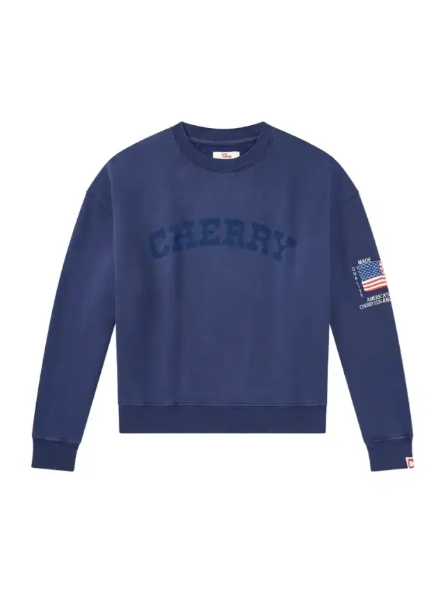 America's Favorite Crewneck Logo-Print Embroidered Cotton-Jersey Sweatshirt - Men