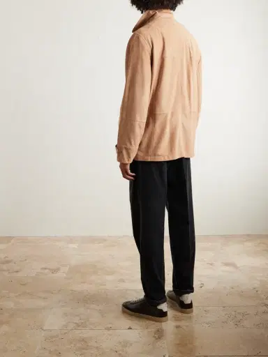 Brunello Cucinelli Suede Jacket - Men | Thumbnail 4