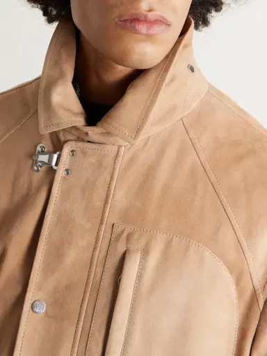 Brunello Cucinelli Suede Jacket - Men | Thumbnail 5