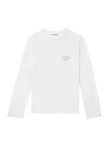 Acne Studios Edden U 1996 Logo-Print Distressed Cotton and Hemp-Blend T-Shirt - Men | Thumbnail 1