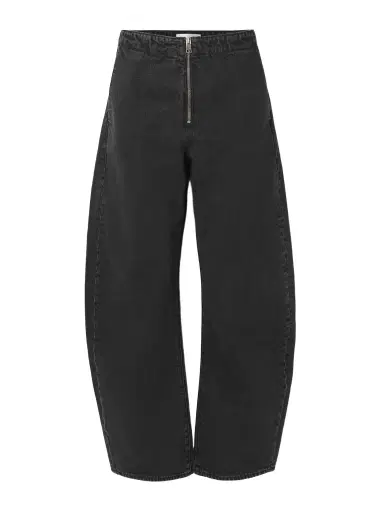 Frame The Zip High-rise Barrel-leg Jeans | Thumbnail 1 Frame The Zip High-rise Barrel-leg Jeans | Thumbnail 1