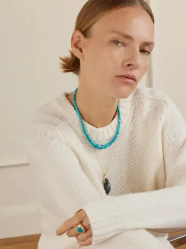Jacquie Aiche 14-karat Gold, Opal And Diamond Pendant | Thumbnail 2