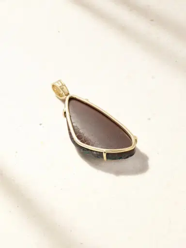 Jacquie Aiche 14-karat Gold, Opal And Diamond Pendant | Thumbnail 3