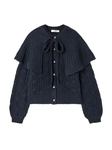 Frame The Cape Cable-knit Wool-blend Cardigan | Thumbnail 1