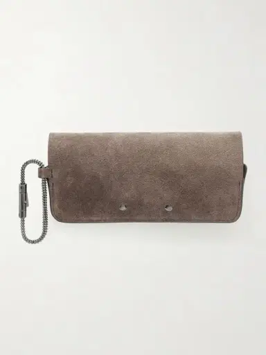 Brunello Cucinelli Suede Glasses Case | Thumbnail 2