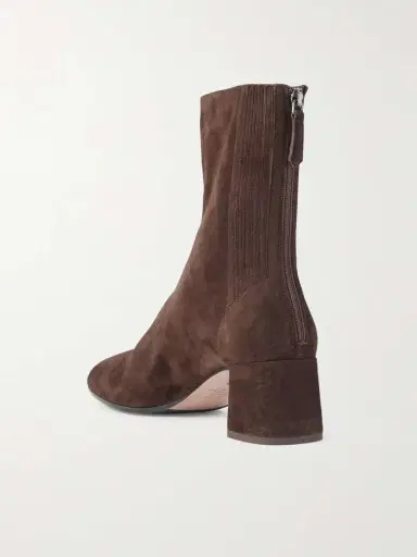 Aquazzura Saint Honoré 50 Suede Ankle Boots | Thumbnail 3 Aquazzura Saint Honoré 50 Suede Ankle Boots | Thumbnail 3