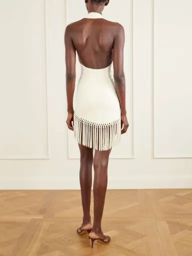 Taller Marmo Tropicana Halterneck Swimsuit And Fringed Pareo Set | Thumbnail 4 Taller Marmo Tropicana Halterneck Swimsuit And Fringed Pareo Set | Thumbnail 4