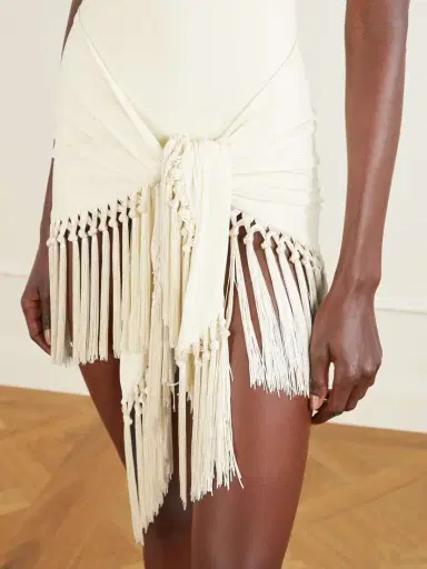 Taller Marmo Tropicana Halterneck Swimsuit And Fringed Pareo Set | Thumbnail 5 Taller Marmo Tropicana Halterneck Swimsuit And Fringed Pareo Set | Thumbnail 5