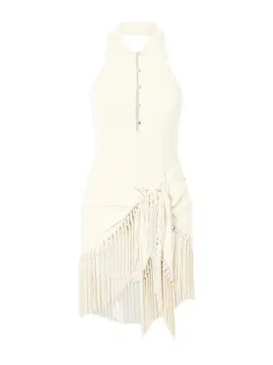 Taller Marmo Tropicana Halterneck Swimsuit And Fringed Pareo Set | Thumbnail 1 Taller Marmo Tropicana Halterneck Swimsuit And Fringed Pareo Set | Thumbnail 1