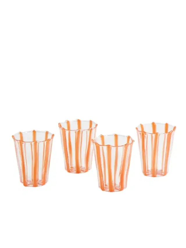 Sophie Lou Jacobsen Le Verre Bonbon Set Of Four Glasses
