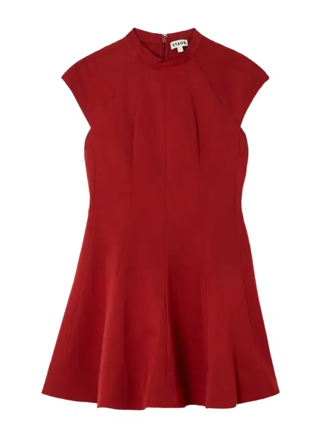 Ellie Paneled Cotton-blend Faille Mini Dress