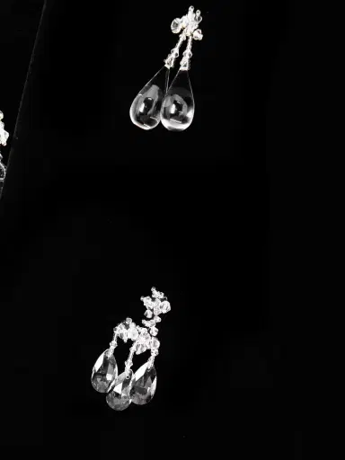 JW Anderson Embellished Padded Cotton-velvet Midi Dress | Thumbnail 4 JW Anderson Embellished Padded Cotton-velvet Midi Dress | Thumbnail 4