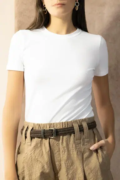 Brunello Cucinelli Basis Tee | Thumbnail 4