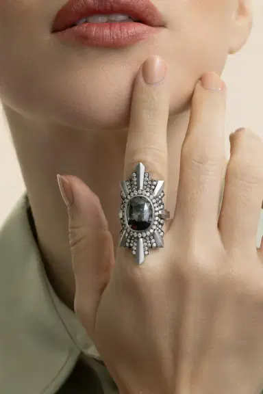 Sylva & Cie Diamond Stella Ring | Thumbnail 2