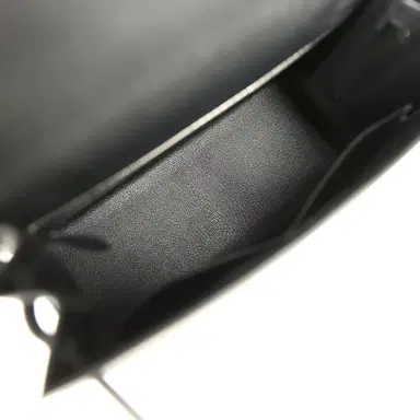 HERMÈS Hermes Kelly Sellier 28 Black Epsom Palladium Hardware | Thumbnail 8 HERMÈS Hermes Kelly Sellier 28 Black Epsom Palladium Hardware | Thumbnail 8