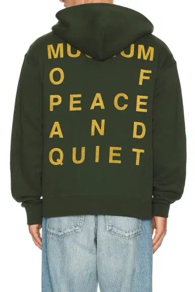 Museum of Peace and Quiet Castelli Zip-Up Hoodie | Thumbnail 3